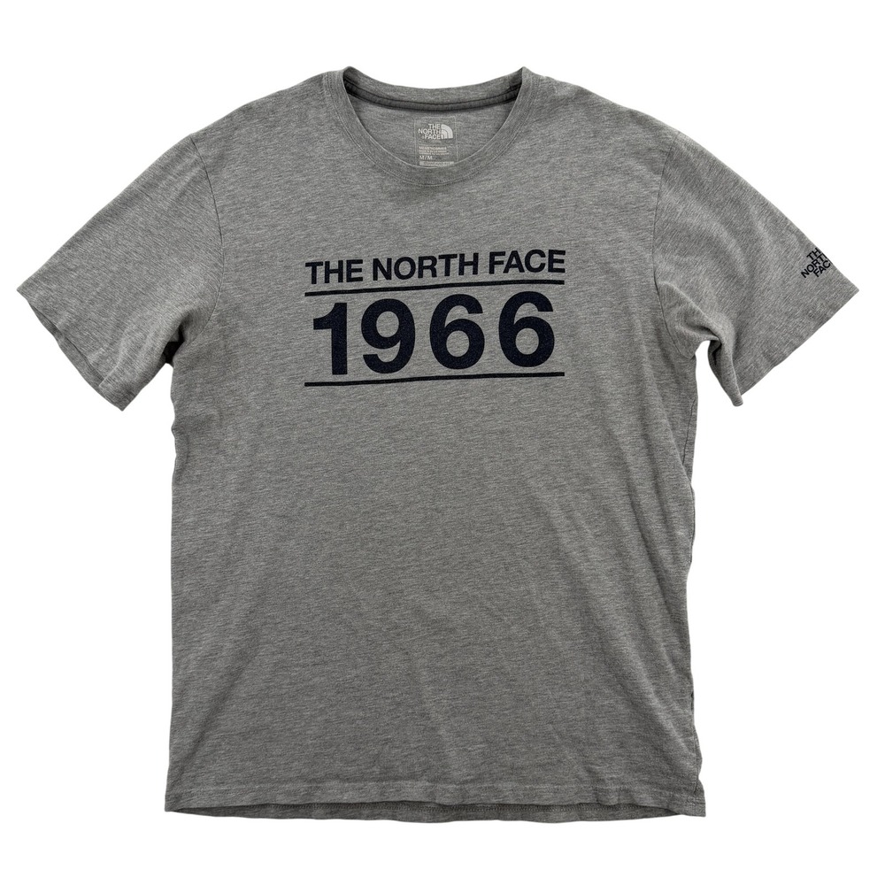 The North Face Shirt Mens Medium Gray 1966 Graphic‎ Standard Fit Short Sleeve